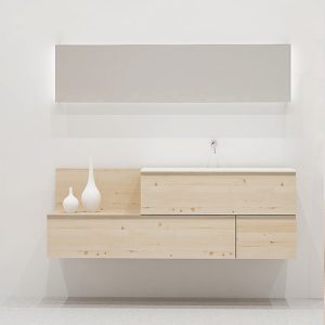 mueble de madera maciza fabricado a medida diseño escandinavo