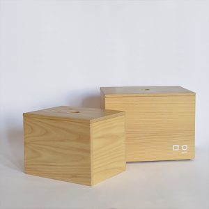 cajas de madera natural para decorar