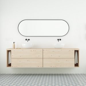 mueble de baño nordico
